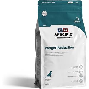 SPECIFIC® Weight Reduction (FRD) - 1,6kg - Crocchette dietetiche per gatti in sovrappeso e diabetici - Alto contenuto di proteine - Basso contenuto di grassi e calorie - DECHRA Veterinary Products