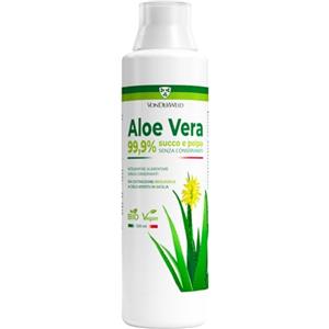 Vonderweid - Puro Succo di Aloe Vera Italiana Biologica | Integratore Alimentare Depurativo Digestivo Lenitivo e Nutriente con Aloe Vera da Bere | Non Filtrato | Made in Italy | 500 mL