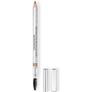 Dior Crayon Sourcils Poudre Matita per sopracciglia waterproof - mina effetto polvere - spazzolino e temperino inclusi 01 Blond