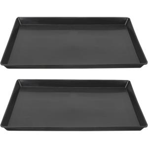 SUPVOX 2 Pz Gabbia per Cani Pan Gabbia per Cani Vassoio di Ricambio Gabbia per Uccelli Fondo Vassoio di Plastica per Gabbie per Animali Domestici Cani di Piccola Taglia Casse E Canili