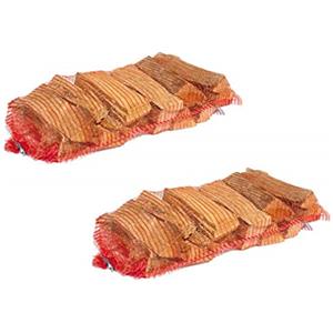 Vialca LEGNA DA ARDERE QUERCIA CERRO FAGGIO N.2 SACCHI 60 litri PER FUOCO FALO' CAMINETTO BARBECUE FORNO LEGNETTI DA ARDERE - La legna può essere soggetta a calo di peso con la stagionatura.
