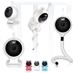 E.M.Y. Design Smart Baby Monitor Video e Audio WIFI, Bianco