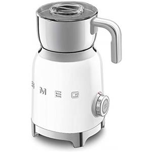 SMEG ESPUMADOR DE Leche MFF01WHEU Blanco, 600 W, 250 milliliters, Alluminio, Weiß