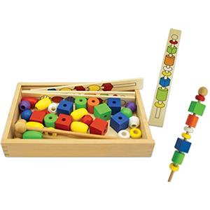Teorema - Formine Impilabili in Legno Montessori per Bambini, Gioco Educativo per Imparare Forme e Colori