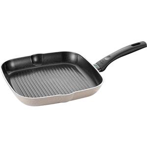 BALLARINI Ledro Padella 28 cm in Alluminio Induzione Antiaderente Ceramica Sostenibile Made in Italy Beige