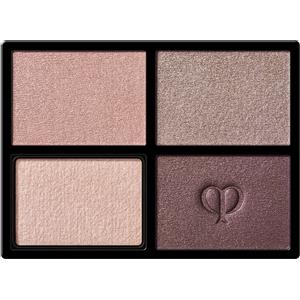 Clé de Peau Beauté Eye Color Quad Refill 10 Sea Grass - Palette di Ombretti con 4 Colori Eleganti