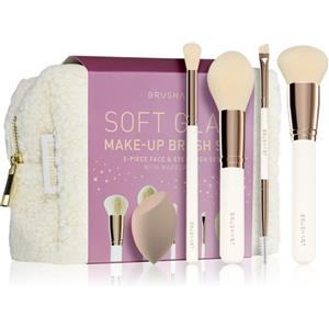 BrushArt Basic Soft Glam make-up brush set 1 pz