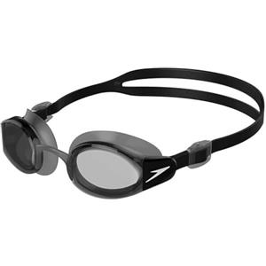 Speedo Unisex Adulto Mariner Pro Occhialini, Nero/Translucent/Bianco/Smoke, Taglia Unica