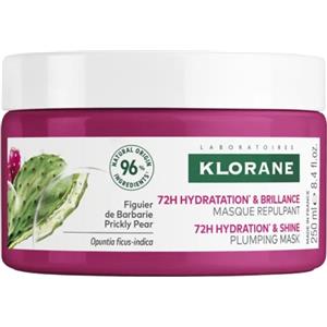 KLORANE Maschera al Fico d'India 250 ml - Idratante, Rimpolpante e Illuminante per Capelli Spenti