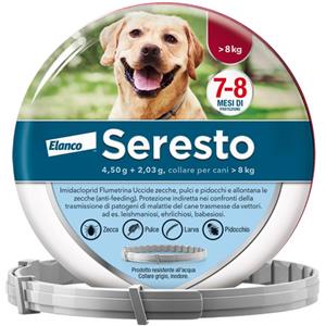 Seresto cane collare antiparassitario large oltre 8kg