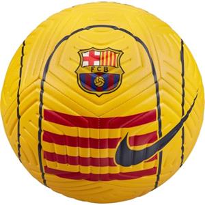 Nike FC Barcelona - Pallone da calcio FCB NK Strk, Fa21, Amarillo/University Red/Binary Blue, DC2419-728, 5