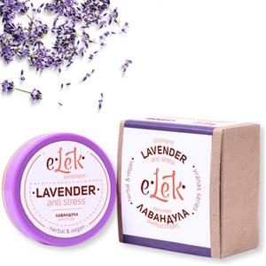 ELEK Unguento Lavanda Bio 20ml - Crema Mani e Viso e Corpo con Olio Essenziale alla Lavanda - Pomata Idratante Vegano alla Lavanda con Olio di Oliva e Cera d'Api - Skincare Naturale - Aromaterapia