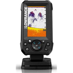 Lowrance Eagle 4X Ecoscandaglio con Trasduttore 000-16110-001, Schermo IPS, Facile Installazione per Kayak e Piccole Barche da Pesca