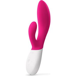 Lelo Ina Wave2 Vibratore Donna Rabbit Colore Cerise 1 pz Vibratore