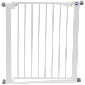 Chicco Cancelletto di Sicurezza per Bambini, Dispositivo Doppia Apertura Per Sicurezza del Bambino, per Aperture 74-81 cm, Estensibile fino a massimo 97 cm, bianco