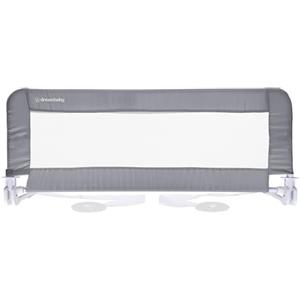 Dreambaby Phoenix - Sponda per letto per bambini, pieghevole e portatile, adatta per basi piatte fino a materassi queen size, misura 110 cm di larghezza x 45,5 cm di altezza, colore grigio, modello