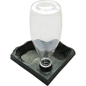 Fmzrbnih Per Acqua Per Retti - Dispenser Per Acqua Per Tartarughe Da 400 Ml | Ciotola Per L'acqua Automatica Per Anfibi, Cascata Per Terrario Per Lucertola Camaleonte Rana Ragno