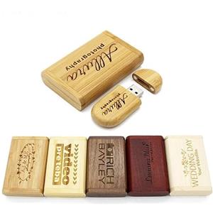 Gravidu18 - Pennetta USB personalizzata con cofanetto in legno massello