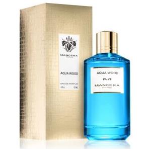 Mancera Aqua Wood Eau de Parfum unisex 120 ml - Fragranza Ambrata Floreale con Note di Pera e Zenzero