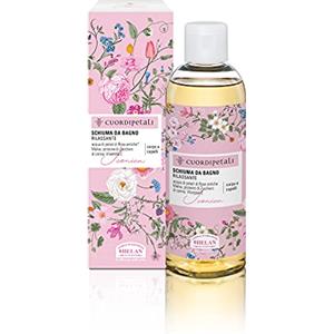 Helan, Cuor di Petali, ICONICA, Shampoo e Bagnoschiuma Naturale e Delicato per Corpo e Capelli, Profumato con Petali di Rose, Malva e Vitamina C - Bagno Schiuma Rilassante, 200 ml - Made in Italy