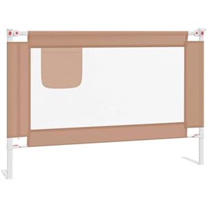 vidaXL Sponda Letto di Sicurezza per Bambini Talpa 100x25cm in Tessuto