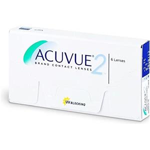 ACUVUE 2 - Lenti a contatto quindicinali - protezione UV;+2.50 diottrie; BC 8.3; DIA 14.00; 6 lenti