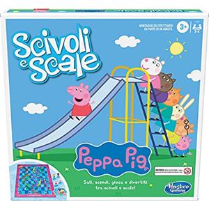 Marvel Hasbro Gaming Peppa Pig Scivoli e Scale-Gioco per bambini dai 3 anni in su, per 2-4 giocatori, F2927103