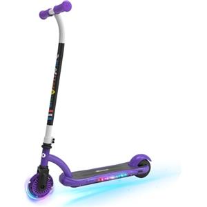 EVERCROSS E5 Monopattino Elettrico, Monopattino Elettrico Portatile e Leggero per Bambini dai 4 agli 8 anni, fino a 8 KMH e 4 KM, luci LED colorate, E Scooter per Bambini Bambine