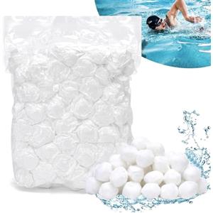 cyclingcolors palline filtro piscina sfere filtranti sabbia aspirapolvere robot skimmer, 700g