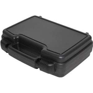 perfk Cassetta degli attrezzi protettivi Viti Cassetta degli attrezzi con spugna Custodia vuota per utensili elettrici Organizzatore universale a tenuta, 265x210x80 mm