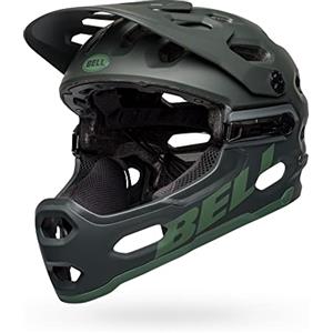 Bell Casco unisex Super 3R MIPS, verde opaco, S 52-56 cm