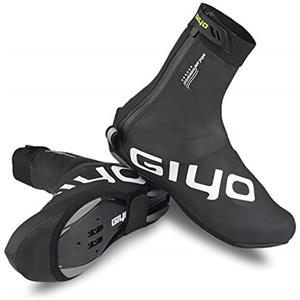 Lixada Copriscarpe Invernale con Blocco Impermeabile Antivento Scarpe Protettore Vello Caldo Termico per Il Ciclismo MTB Bici da Strada M-2XL