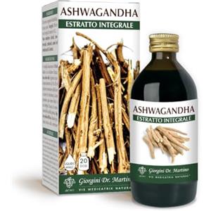 Dr Giorgini ASHWAGANDHA ESTRATTO INTEGRALE 200 ml Liquido analcoolico - Dr. Giorgini
