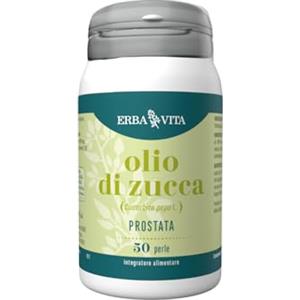 Erba Vita Integratore Alimentare di Olio di Semi di Zucca - 50 Perle