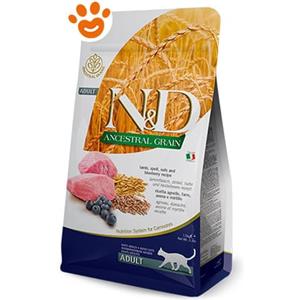 Farmina Cat N&D Ancestral Grain Adult Agnello e Mirtillo - Sacco Da 1,5 Kg