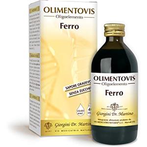 Dr Giorgini Integratore Alimentare, Ferro Olimentovis Liquido Analcoolico - 200 ml