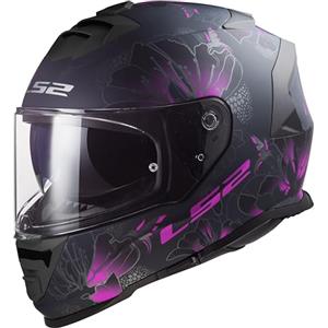 LS2, Casco Moto Integrale STORM II BURST Matt Black Pink, M