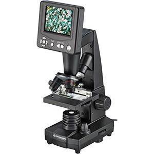 Bresser Microscopio Didattico LCD 8.9cm (3.5) 50x-500x (2000x digital), 5 Megapixel