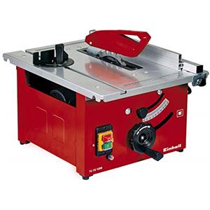 Einhell TC-TS 1200 Sega Circolare da banco, Lama Regolabile In Altezza, 900W Rosso Grigio