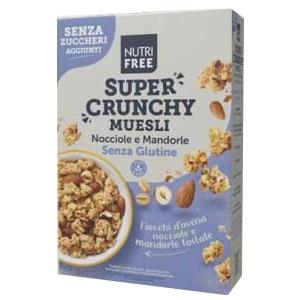Nutrifree super crunchy muesli nocciole e mandorle senza zuccheri aggiunti 300 g - NUTRIFREE - 987258908