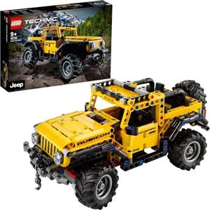 LEGO Technic Jeep Wrangler 4x4, Set con Macchina Giocattolo da Costruire, Modellino SUV Fuoristrada, Giochi per Bambini, Bambine, Ragazzi e Ragazze da 9 Anni in su, Idea Regalo di Compleanno 42122