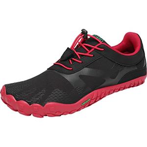 SAGUARO Scarpe Barefoot Minimaliste Uomo Donna Scarpe Multisport per Corsa/Allenamento/Trekking/Trail Running/Palestra - Morbido Comode e Leggere, Rosso Mela, 40 EU