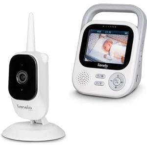 lionelo Babyline 3.2 Camera, fotocamera Full HD per baby monitor, 1920 x 1080 px, portata 50 m/350 m, modalità notte 7 m, comunicazione bidirezionale, accoppiamento fino a 4 telecamere, zoom 3x