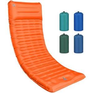 TENXSNUG Extra Spessore Materassino Dati Gonfiabile, Materassino da Campeggio Più Comodo per Backpacking, Viaggi in Auto ed Scursionismo, Materassino Gonfiabile Compatto Con Cuscino