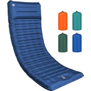 TENXSNUG Extra Spessore Materassino Dati Gonfiabile, Materassino da Campeggio Più Comodo per Backpacking, Viaggi in Auto ed Scursionismo, Materassino Gonfiabile Compatto Con Cuscino