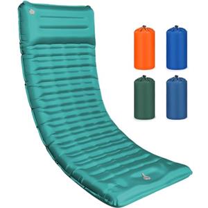 TENXSNUG Extra Spessore Materassino Dati Gonfiabile, Materassino da Campeggio Più Comodo per Backpacking, Viaggi in Auto ed Scursionismo, Materassino Gonfiabile Compatto Con Cuscino