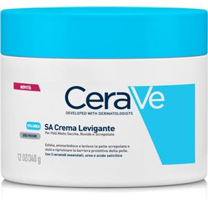Cerave Sa Crema Levigante 10% Urea Per Pelle Molto Secca, Ruvida E Screpolata 340 G