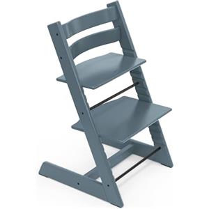 Stokke Sedia Tripp Trapp di , Fjord Blue - Sedia evolutiva e interamente regolabile per neonati, bambini e adulti - Comoda, confortevole ed ergonomica - Modello classico