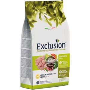 Exclusion Dog Mediterraneo Adult Medium Pollo 3kg