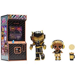 L.O.L. Surprise!- Boys Arcade Heroes Serie 2 Action Figure-15 Sorprese: Vestito da Eroe, Bambola o Bambolotto Ultra-Rare e Figurine Collezionabili-età 4-15 Anni, Multicolore